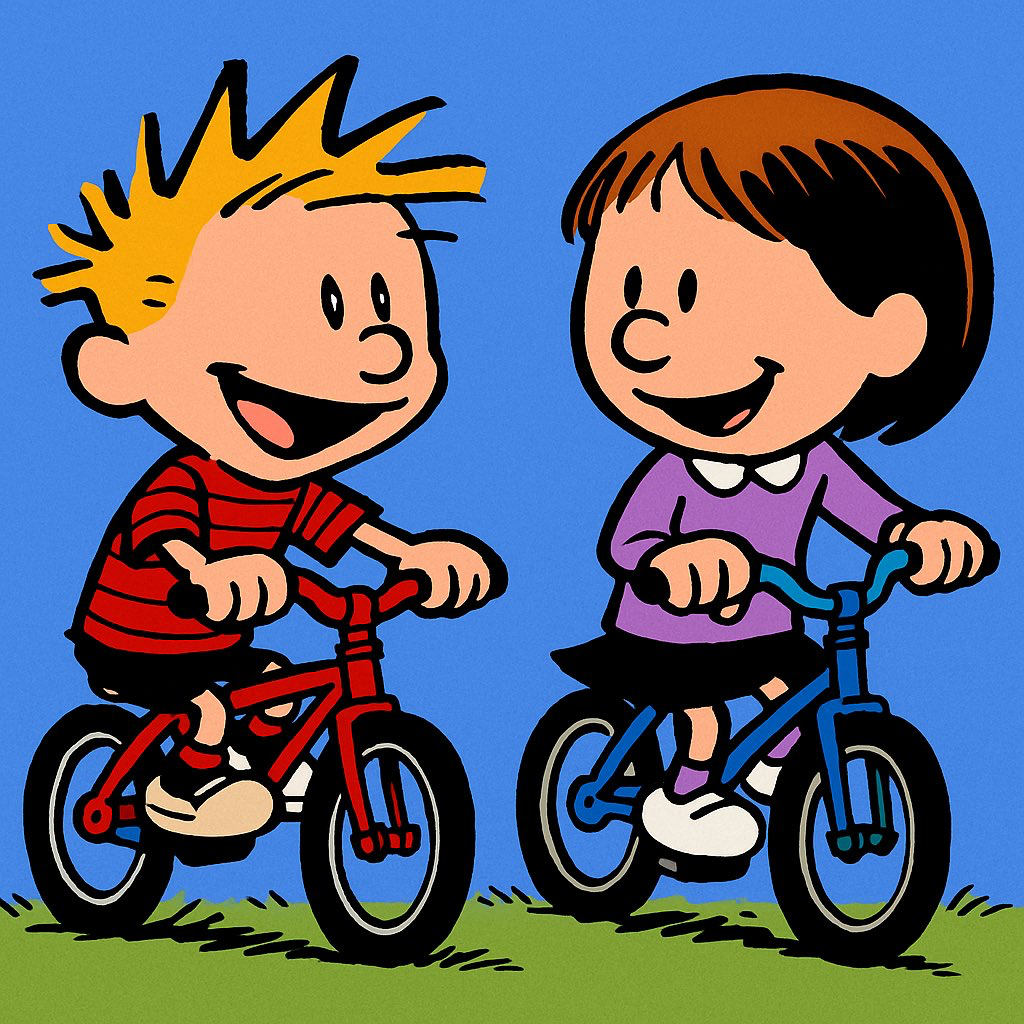 Two six-year-olds, one on-chain argument.