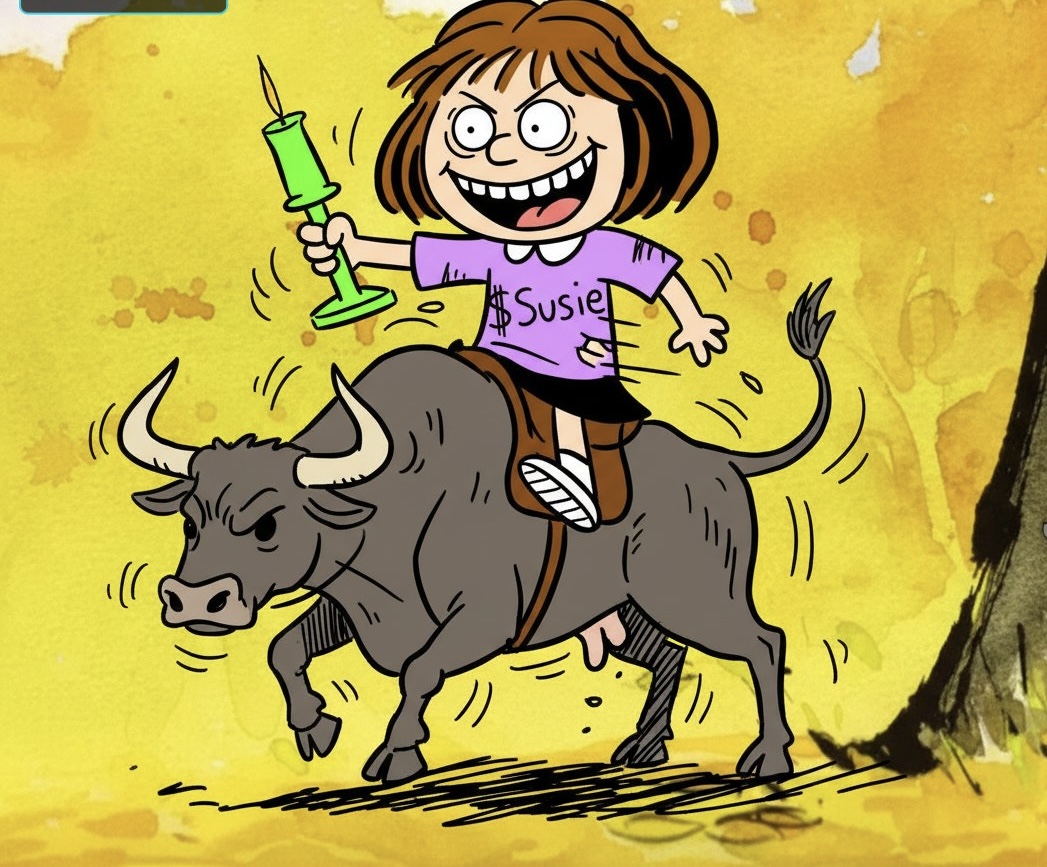 Two six-year-olds, one on-chain argument.